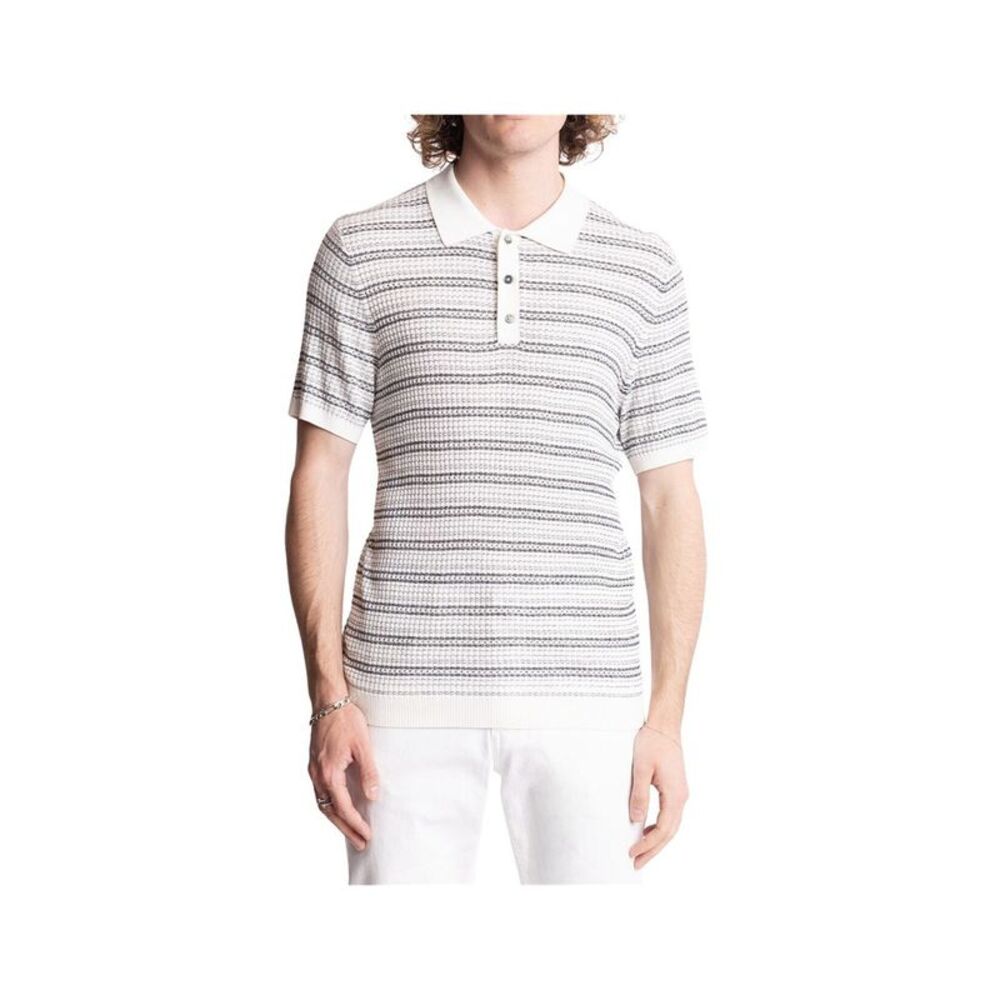 Paisley & Gray Mens Striped Polo Shirt, NWT